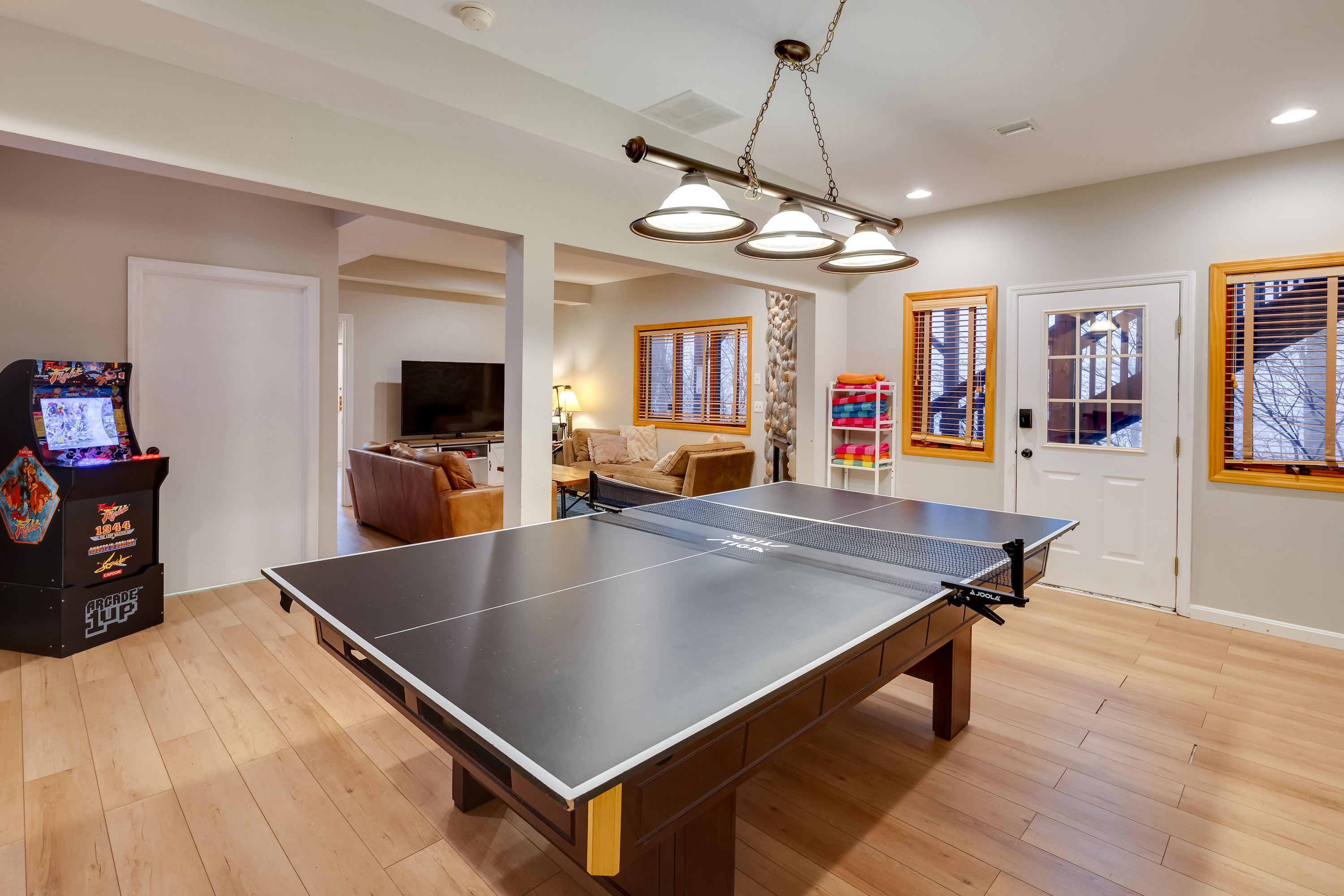 Ping pong and arcade